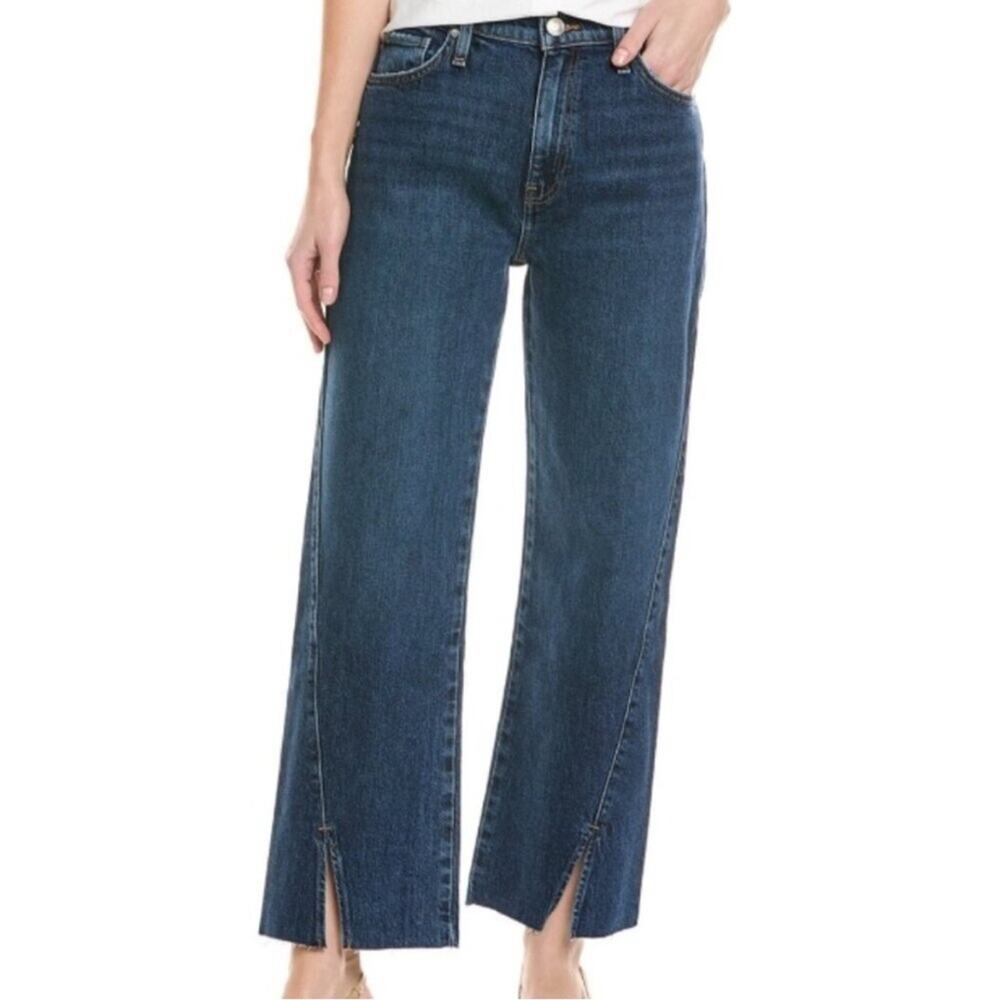 NWT Hudson Remiâ High-Rise FWD Seam W/Cf Vent Ankle Jean in Indigo Breeze.